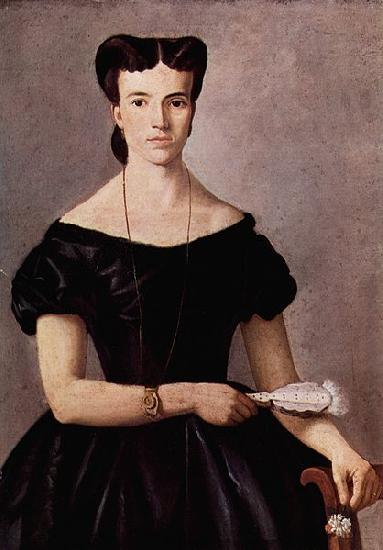 Giovanni Fattori Dame mit Facher oil painting image